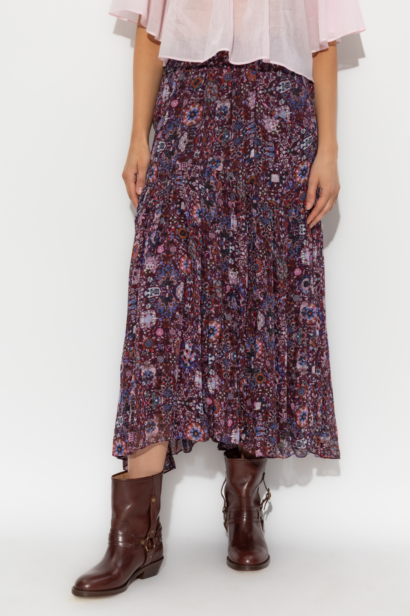 スカート Isabel Marant Etoile BRIGITTE SKIRT Purple Skirt `Brigitte` Marant Etoile - Vitkac Italy